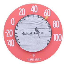 104-120 La Crosse Technology 757456073651 8 Inch Floating Margaritaville Dial Thermometer - Salmon Model