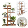 Lbsrab2019010972 Unho Plant Stand Multi Tiers Wood Shelves For 7625820215187