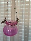 Lg-20 Wb Decorative Hanging Bowl For Price Pink And Green New
