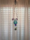 Lg-23 Wb Decorative Hanging Vase New For Price Aqua Blue Light