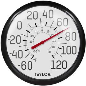 Lifetime Brands Inc. 726084939257 Taylor Big And Bold Wall Thermometer Indoor Outdoor Wireless Therm