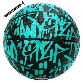 Lifeworks Technology 5a1bk0312e6e2 Fantom Graffiti Rubber Basketball - Streetball For Indoor 28.5 With Pump Mint