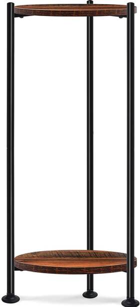2tier-huoshao-wood Lilybud--lily Plant Stand Indoor Outdoor 30ftft Tall Stands For Plants Heavy Duty