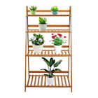 Lk0468 Luckyermore Folding Flower Stand Solid Wood Plant Indoor 738598240415