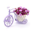 Louis Garden Nostalgic Bicycle Artificial Flower Decor Plant Stand Purple 703681021592
