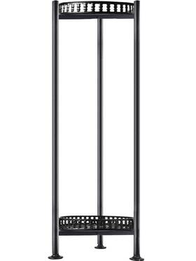 Luborn 784015257580 Plant Stand Indoor Outdoor 30ftft Tall 2 Tier Metal Planter