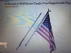 M14898 American New Qvc In Ground Or Wall Mount Tangle Free