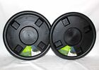Mainstays Plant Caddys 2-pk 14inch Black Plastic Heavy Duty Wheeled Holds 180 Lbs