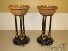 37428e Maitland Overlay Planter Stands Smith Large Marble Pair
