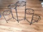 Mc0168bk Hlc Metal Folding Plant Stand Black
