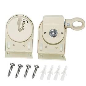 Medduw 8zzj-be Universal Replacement Kit For Indoor And Outdoor Sun Shades Roller Beige