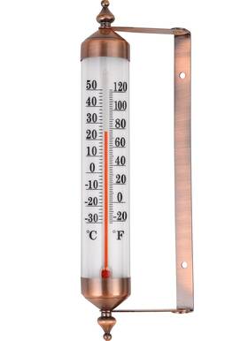 Miksus 704537617860 10.2 New Premium Steel Thermometer Indoor Outdoor Decorative Upgraded Ac