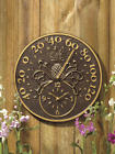 Mo01793 Whitehall French Bronze Durable Powder Coated Finish Pineapple Analog Thermometer