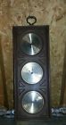 1702 Model Weather Humidity1970 Thermometer Vintage Springfield Barometer