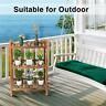 Msj3185342 Audew Tier Flower Plant Stand Folding Wooden Garden Rack Storage