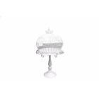 N-a Benzara Metal Planter In Cage Style White Home 192551099579