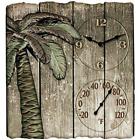 91940 N-a Taylor Palm Tree Fade Resistant Poly Resin Clock 745734286480