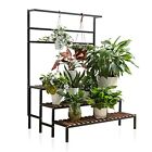 Nankingfangao 3 Tier Hanging Plant Stand Ladder Shelf Tall