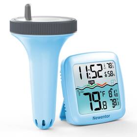Newentor Life Pt01-zy-ss-3 Pool Thermometer Floating Easy Read Digital Ipx8 Swimming W