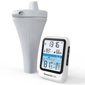 Newentor Life Pt02-zy-5 Pool Thermometer Floating Easy Read Digital Ipx8 Swimming W