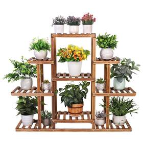 Next Shop Llc 427274495302 Outdoor Plant Pot Stand Flower Display Shelf Rack Home
