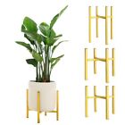 Norrental Gold Plant Stand Modern Tall Indoor Corner Home