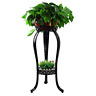 Not Applicable Plant Stand Metal Flower Pot Holder 746362638245