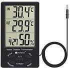 Ntk057 Digital Thermometer Kitchen Dining Features Hygrometer Temperature Meter