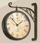 M2271ec Numerals 16931 Antique Clock Roman Hanging Wall Dark Id Mount Gold