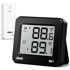 Obet 768415691830 Indoor Outdoor Thermometer Wireless Digital G
