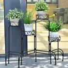 Op3341 Unbranded Metal Display Pot Plant Stand Rack Vintage 680196881920