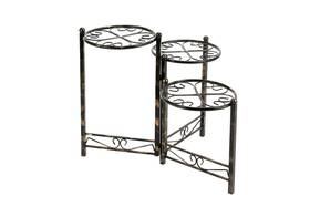 Lb-1704 Ore International 843245102807 Plant Stand 24 Inch Black