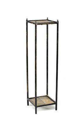 Lb-1710-a Ore International 843245163044 Lb-1710 Plant Stand 28.5 Inch H Black/gold