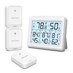 Ous-hy-wa143km Oria Digital Hygrometer Indoor Outdoor Thermometer Upgraded Wireless Temperature