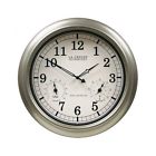 Outdoor Clock Atomic Thermometer Temperature Humidity 18 New Ships Free 745352391238