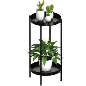 Ovicar 762802719947 Plant Stand Indoor Outdoor - Flower Pot Holder Metal Rack Organizer 2