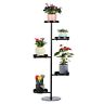 Patio-life Metal Plant Stand 5-tier Rustproof Corner Shelf Indoor