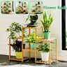 Pdv3353637 Unbranded Multi Tier Wooden Flower Display Rack Garden Decor Planter