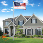 Pes-h01-1351 Unbranded Ft Aluminum Telescopic Flagpole Kit Commercial Grade 702458230441