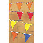 Pl-2 M-c Grainger Approved Pennants Polyethylene Multicolor