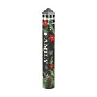 Pl1111 Studio Homespun Family Christmas Art Pole 843259136256
