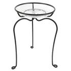 Plidps16bk Plastec Decorator Plant Stand Black 726783671632