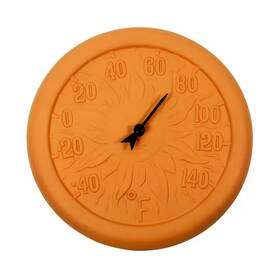 Poolmaster 711181858327 12 Inch Terra Cotta Thermometer