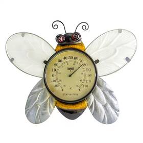 Poolmaster 726084434356 Bee Analog Outdoor Wall Thermometer