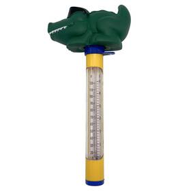 Poolzilla 021261953218 Floating Alligator Thermometer For Pools Spas Hottubs And Aquariums - Shatte