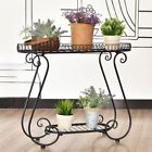 Pop3343 Home Improvements Black Scrolled Metal Outdoor Patio Porch 757059020397