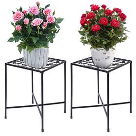 Ppeen 751031719682 Plant Stand Indoor Outdoor For Flower Pot Heavy Duty Potted Holder Rustproof