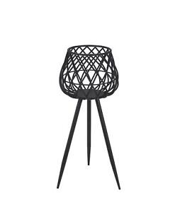 71338 Privilege Metal Plant Stand With Black Finish