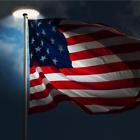Pwgggbmb3t Solar Original Super Bright Powered Flagpole Led Light 600136189602