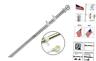 Qigan-6ft Dbj-new Ft Flag Pole Kit For House American Outdoor Wall Mount